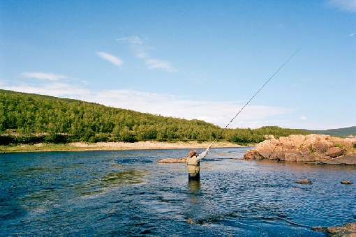 On River Teno, a fly-fishing enthusiast may catch the fish of his life.