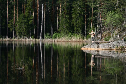 Le lac Kivijärvi, à Perniö.