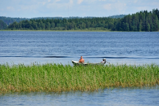 Lago Pihlajavesi, Saimaa.