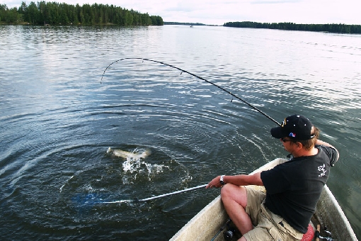 Jezioro Vesijärvi, Kangasala.